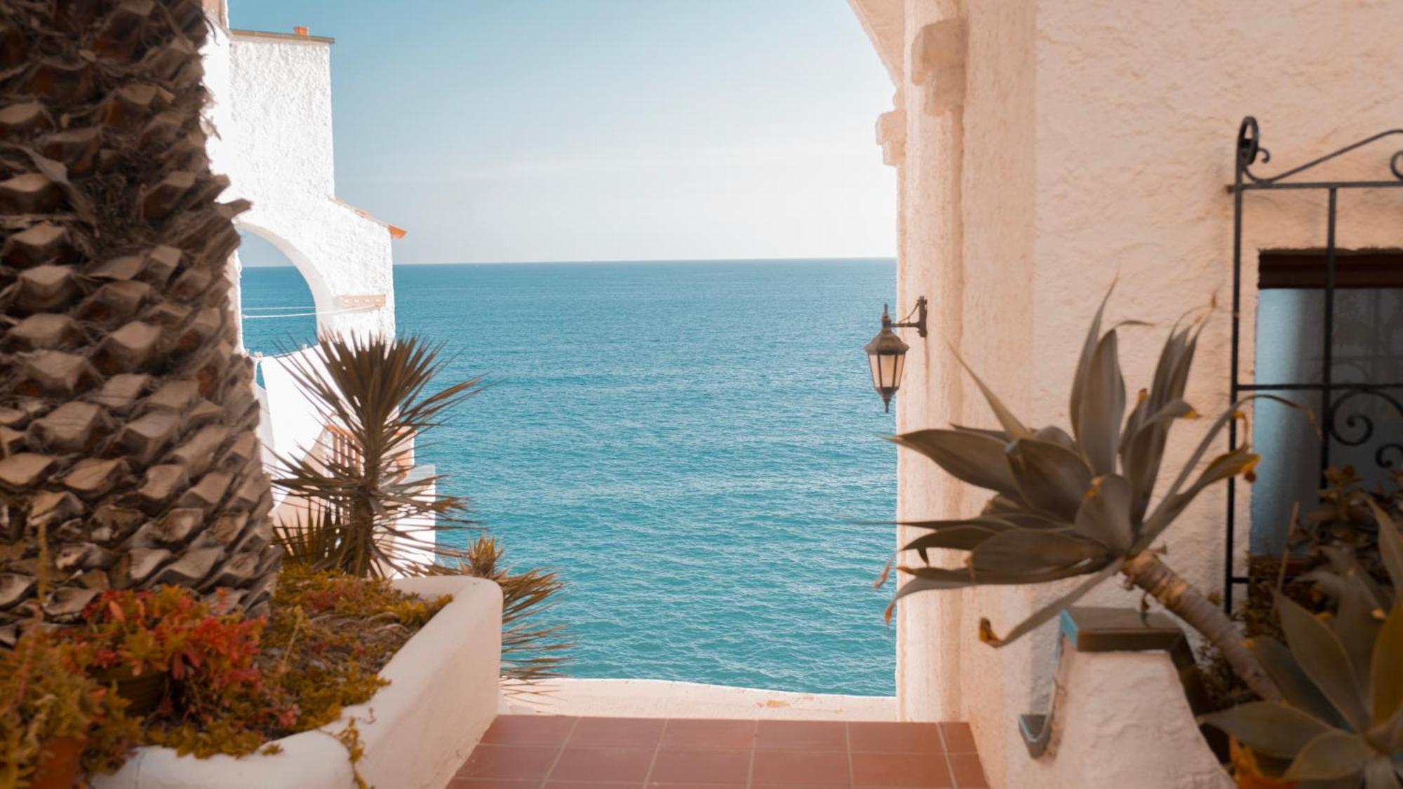 شقة Apto 1ª Linea De Mar Con Vistas A سيدجيس المظهر الخارجي الصورة